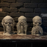 Skulls of Wisdom Display Piece