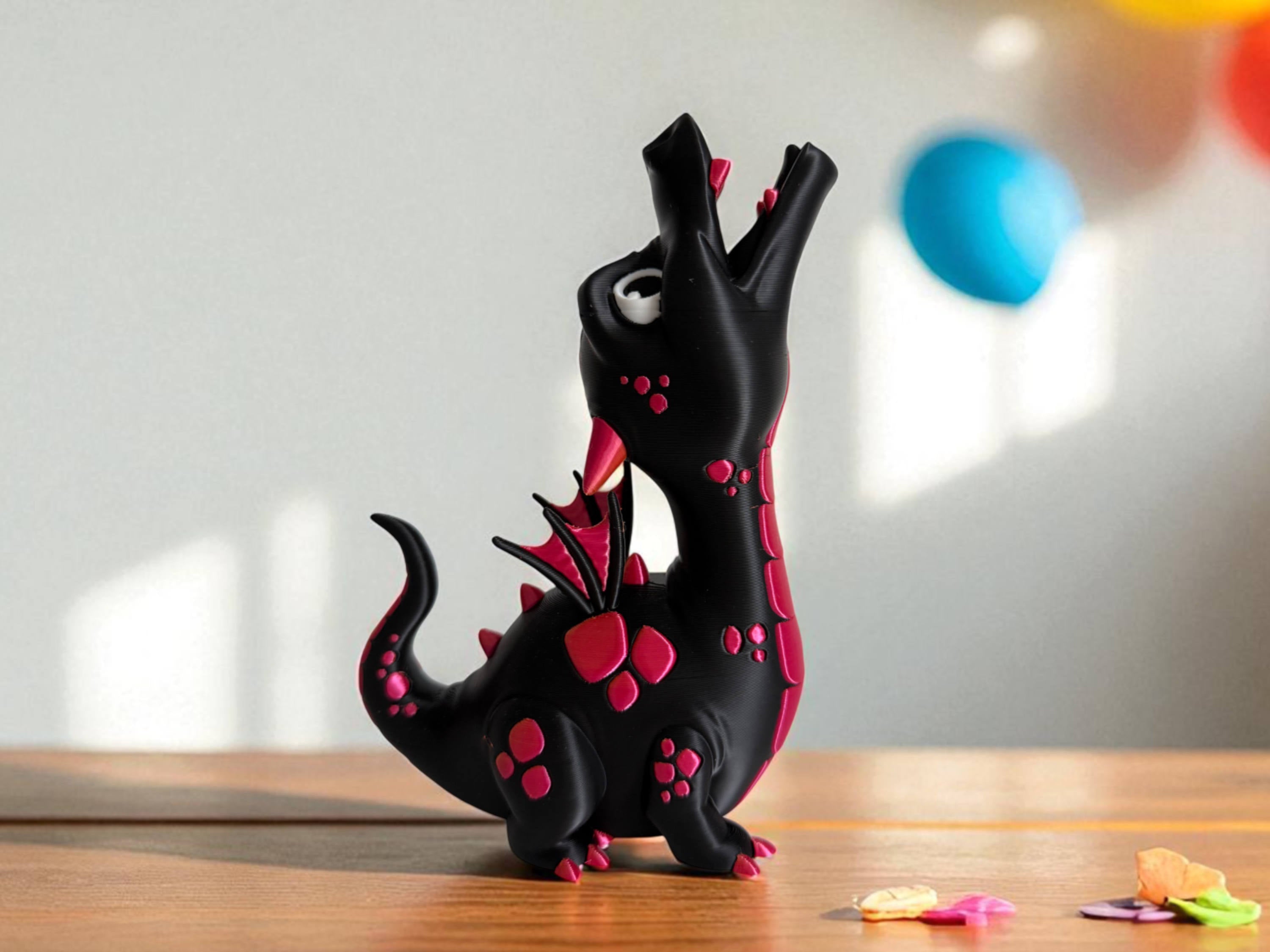 Dragon Sparkler Cake Topper – Fantasy Birthday Party Decoration, Firework Cake Topper, Magical Dragon Theme, Kids Party Decor