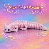 Flexi Fidget - Axolotl