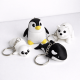 Flexi Arctic Animals Keychains