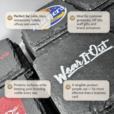 Custom Business Logo Slate Coasters - Bulk Order Options