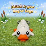 Flexible Duck Keychain