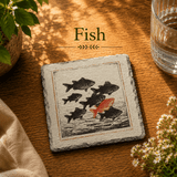 Riverside Wildlife Slate Coasters