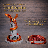 The Citadel Guardian Dice Roller & Snoozing Drake Dice Holder