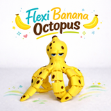 Flexi Banana Octopus Fidget