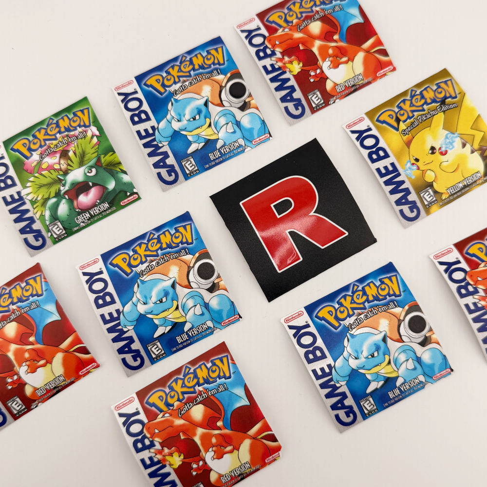 Mystery Pokemon Stickers