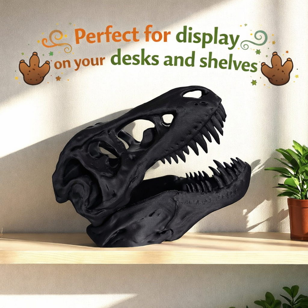 T-Rex Skull Display Piece