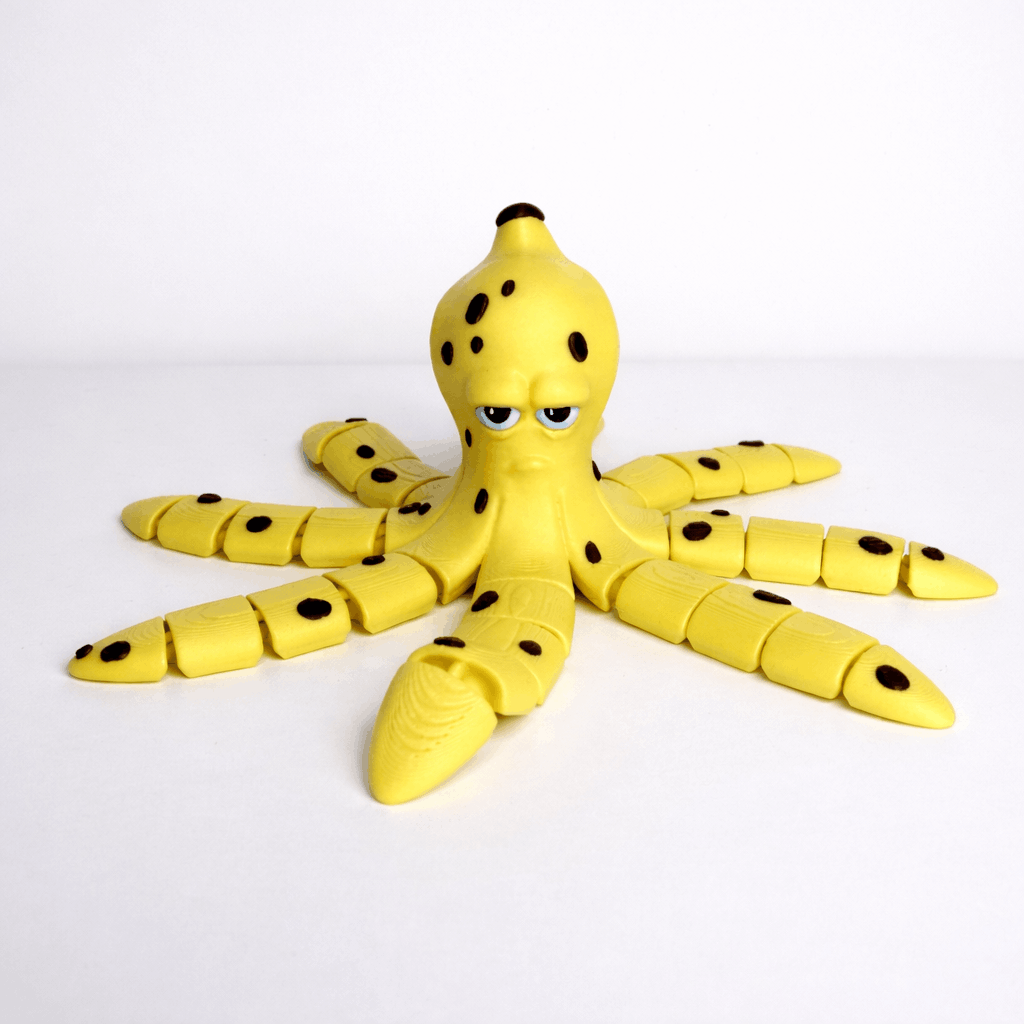 Flexi Banana Octopus Fidget