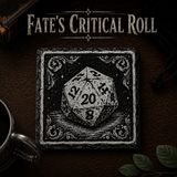 Dungeons and Dragons Fantasy Slate Coasters