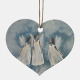 Decoupage Hanging Hearts