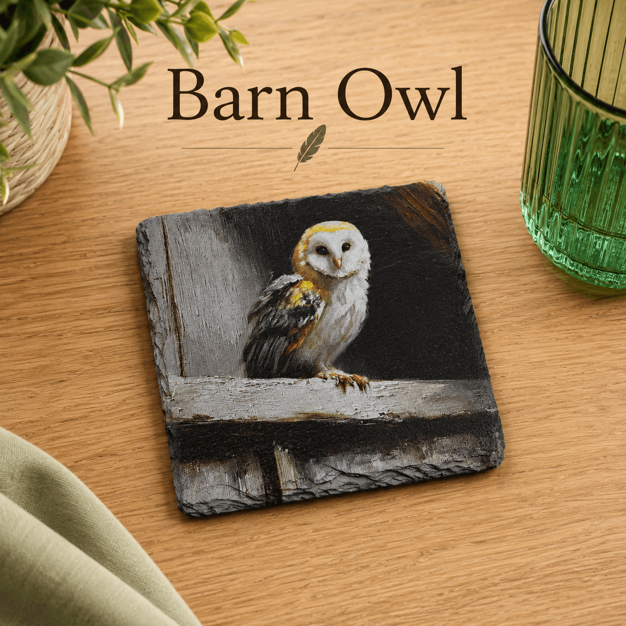 Wings of the Wild Slate Coasters
