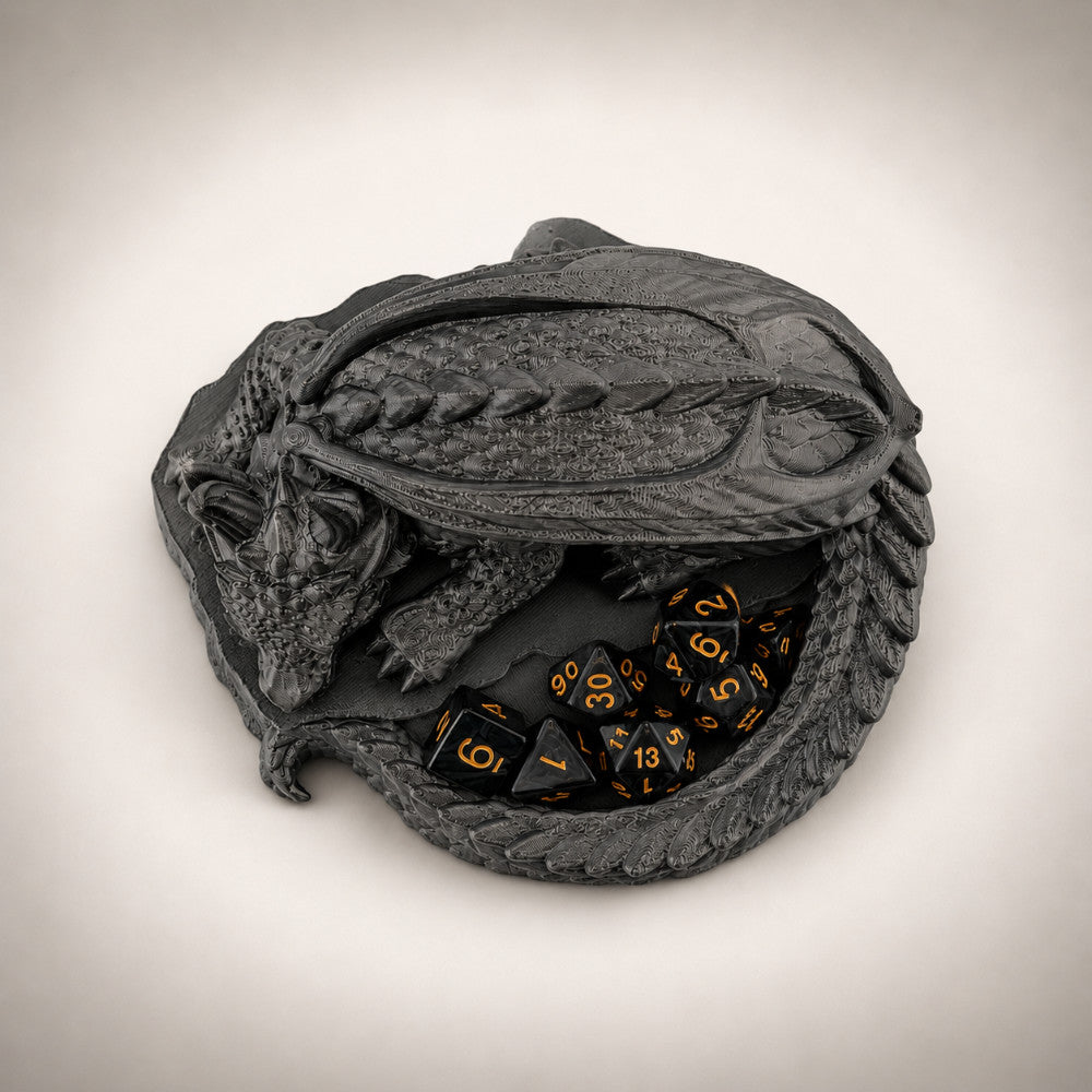 Snoozing Drake Dice Holders