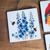 Flora and Fauna Wooden Coasters
