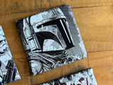 Star Wars Single Slate Coaster - Boba Fett