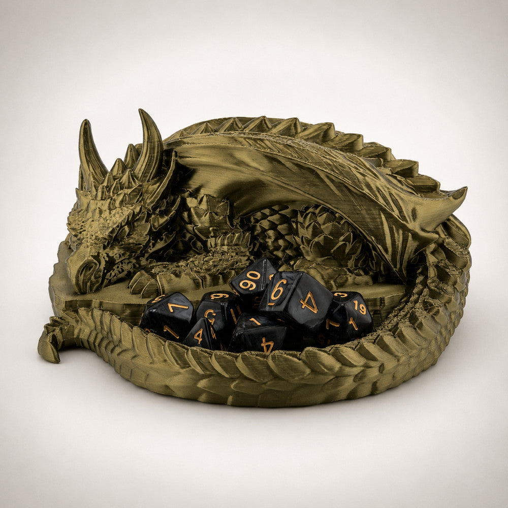 Snoozing Drake Dice Holders