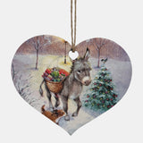 Decoupage Hanging Hearts