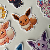 Eevee Evolutions Stickers