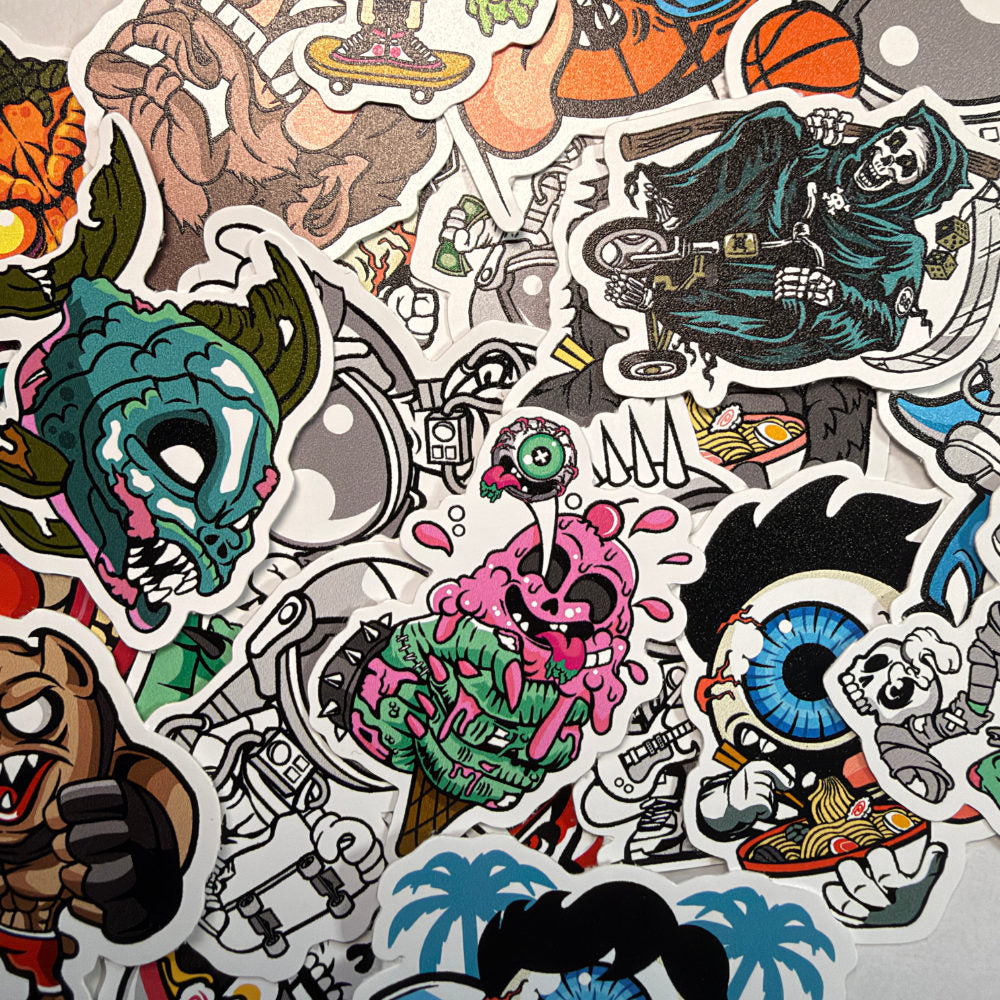 Monster Mayhem Stickers