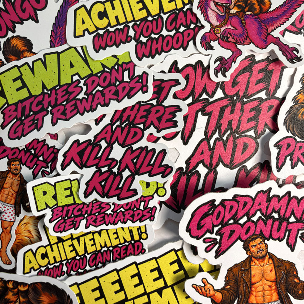 Dungeon Crawler Carl Stickers