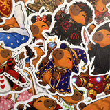 Capybara Cosplay Stickers