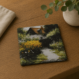 Floral Slate Coasters