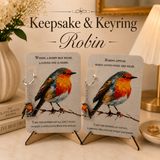 Keepsake & Keyring - Robbin