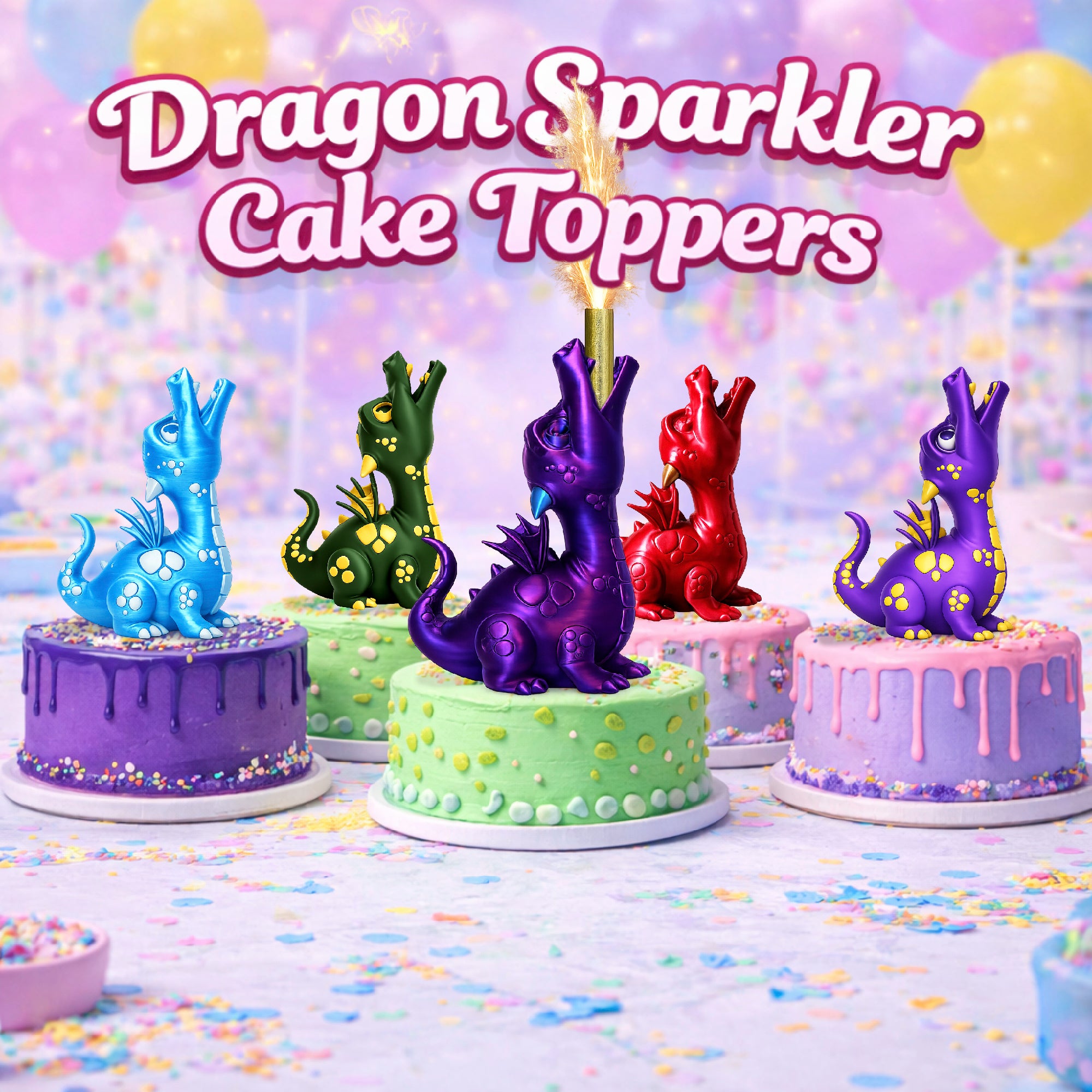 Dragon Cake Topper