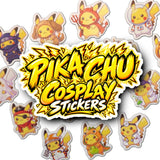 Pikachu Cosplay Stickers