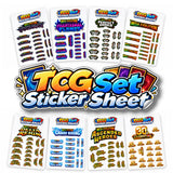 TCG Set Logo Sticker Sheet