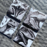Dinosaur Slate Coasters - Set of 4 #1