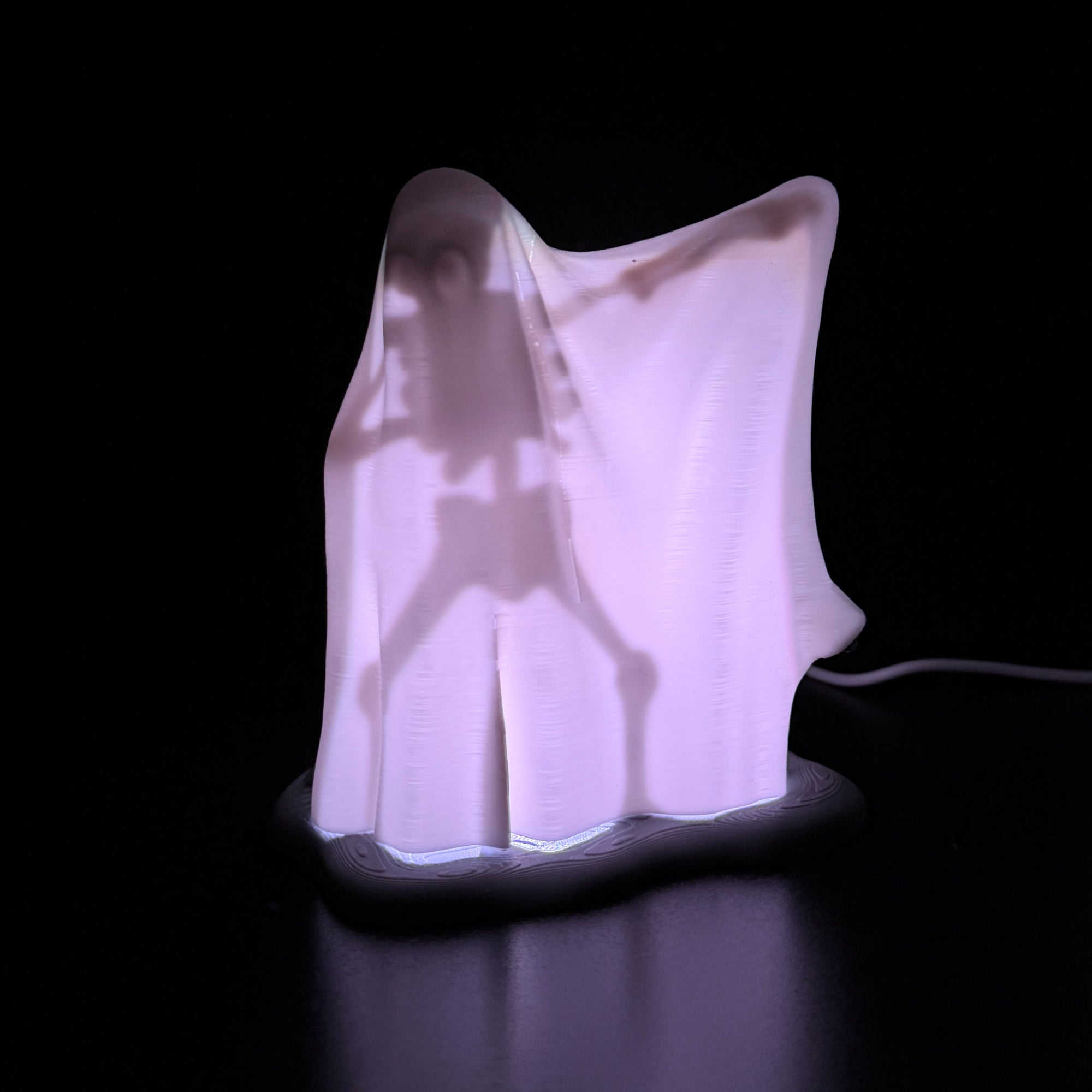 Light Up Skeleton & Ghost Halloween Decoration