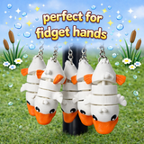 Flexible Duck Keychain