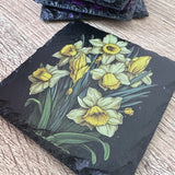 Flowers Slate Coasters - Floral Set of 4 #2