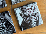 Star Wars Single Slate Coaster - Darth Maul