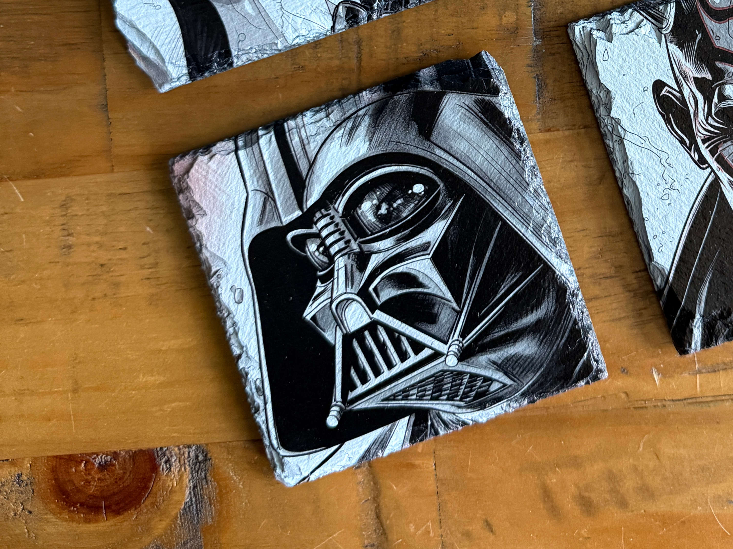 Star Wars Single Slate Coaster - Darth Vader