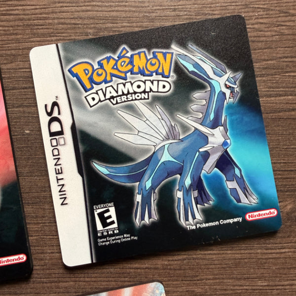 Pokémon Coasters Wooden Game Cover & Team Rocket Art