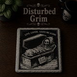 Grim Laughs Slate Coasters