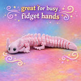 Flexi Fidget - Axolotl