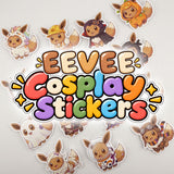 Eevee Cosplay Stickers