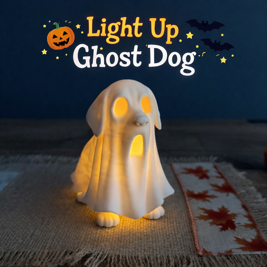 Halloween Ghost Dog Light