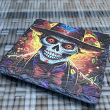 Day of the Dead Slate Coaster - Full Set