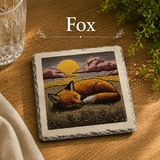 Outdoor Wildlife Slate Coasters