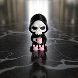 Grim Reaper Morning Coffee Mini Halloween Keychain