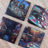 Casino Slate Costers - Set of 4 #1
