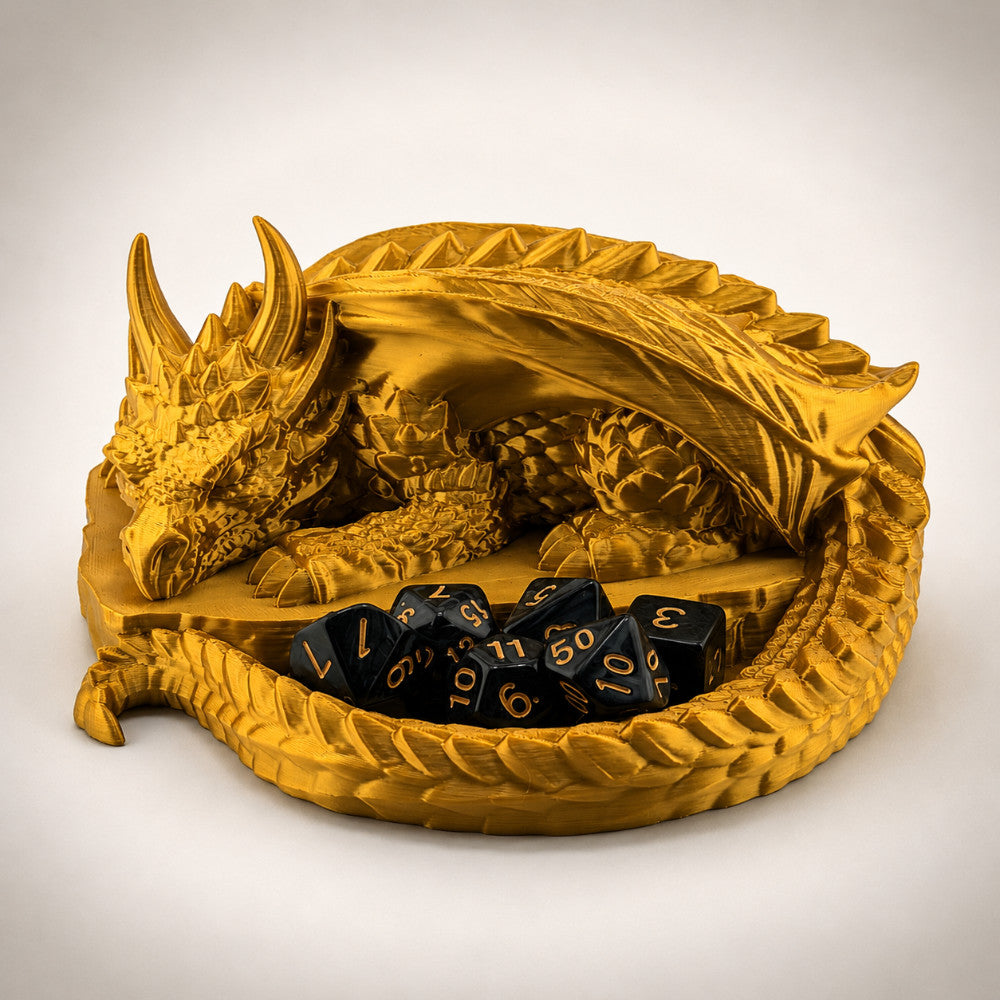Snoozing Drake Dice Holders