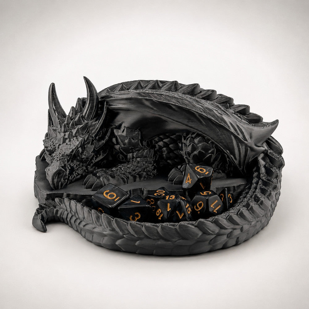 Snoozing Drake Dice Holders