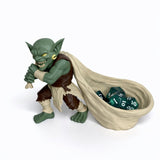 The Tavernkeeper's Dice Roller & Loot Lugger Goblin Dice Holder