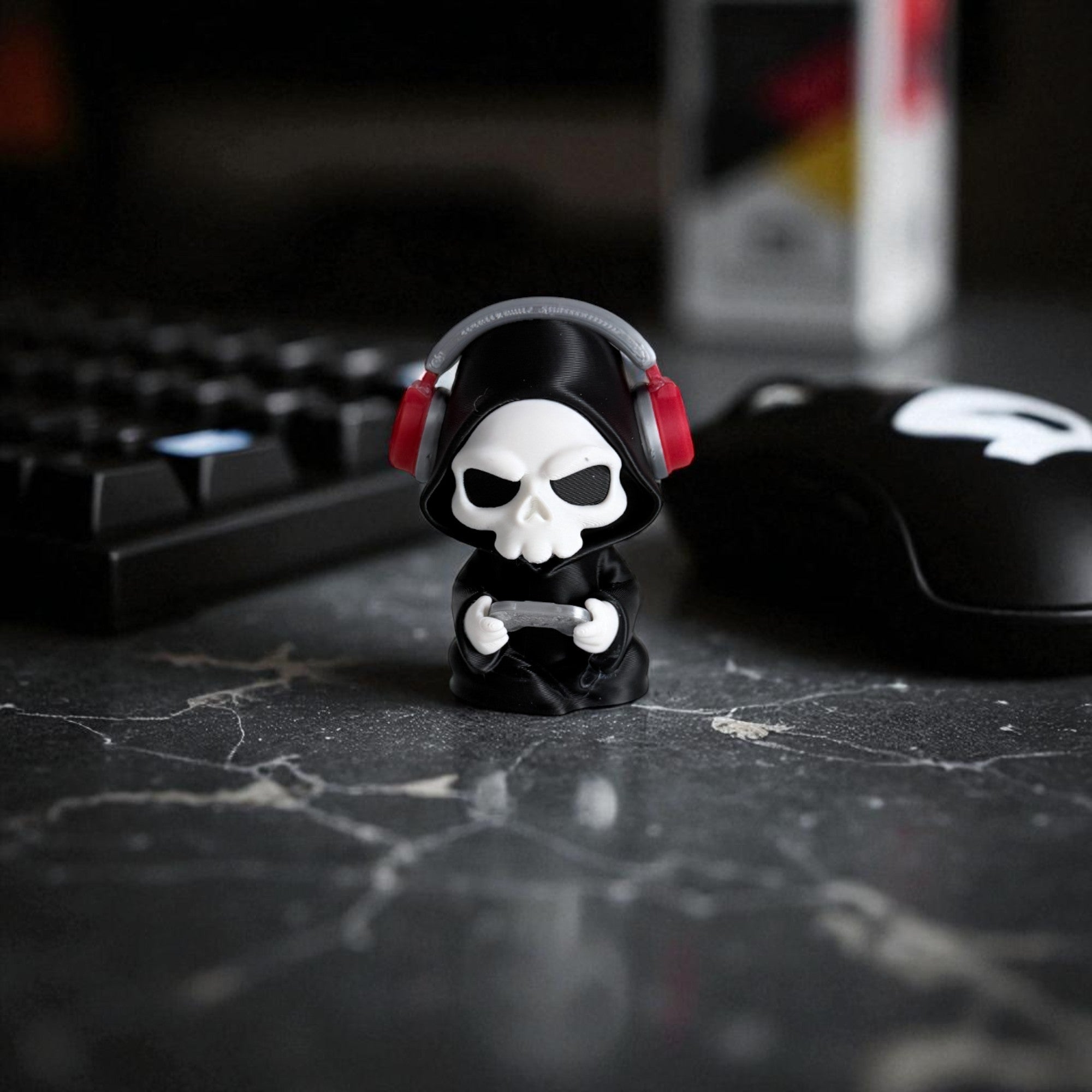Grim Reaper Gaming Mini Halloween Keychain