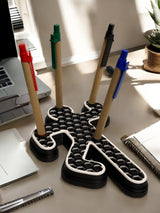 Chalk Outline Pen Holder