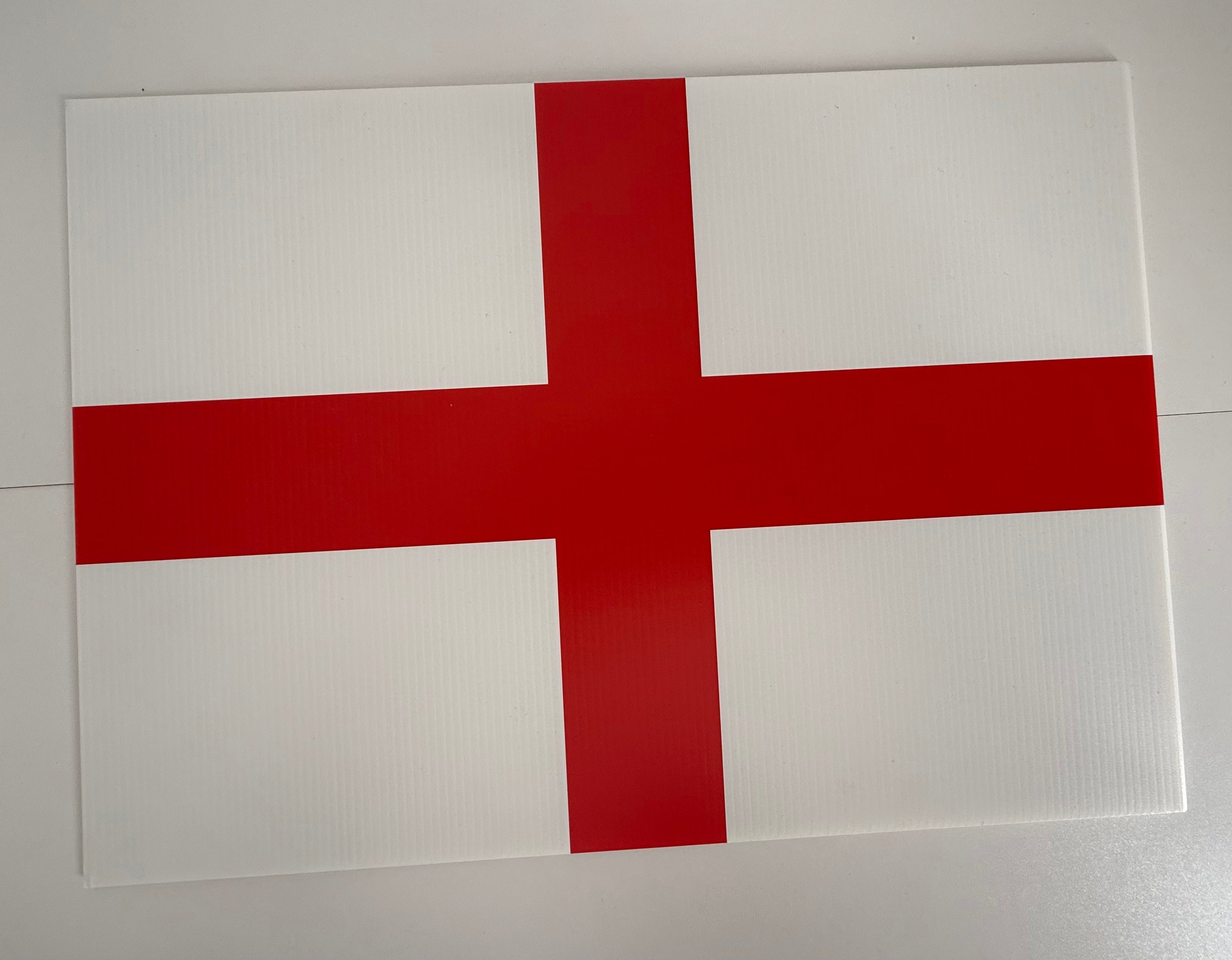 A3 St Georges England Flag Print